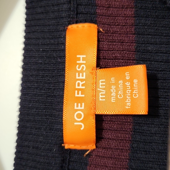 Burgundy Stripe Ribbed Knit Top - Picture 4 of 8